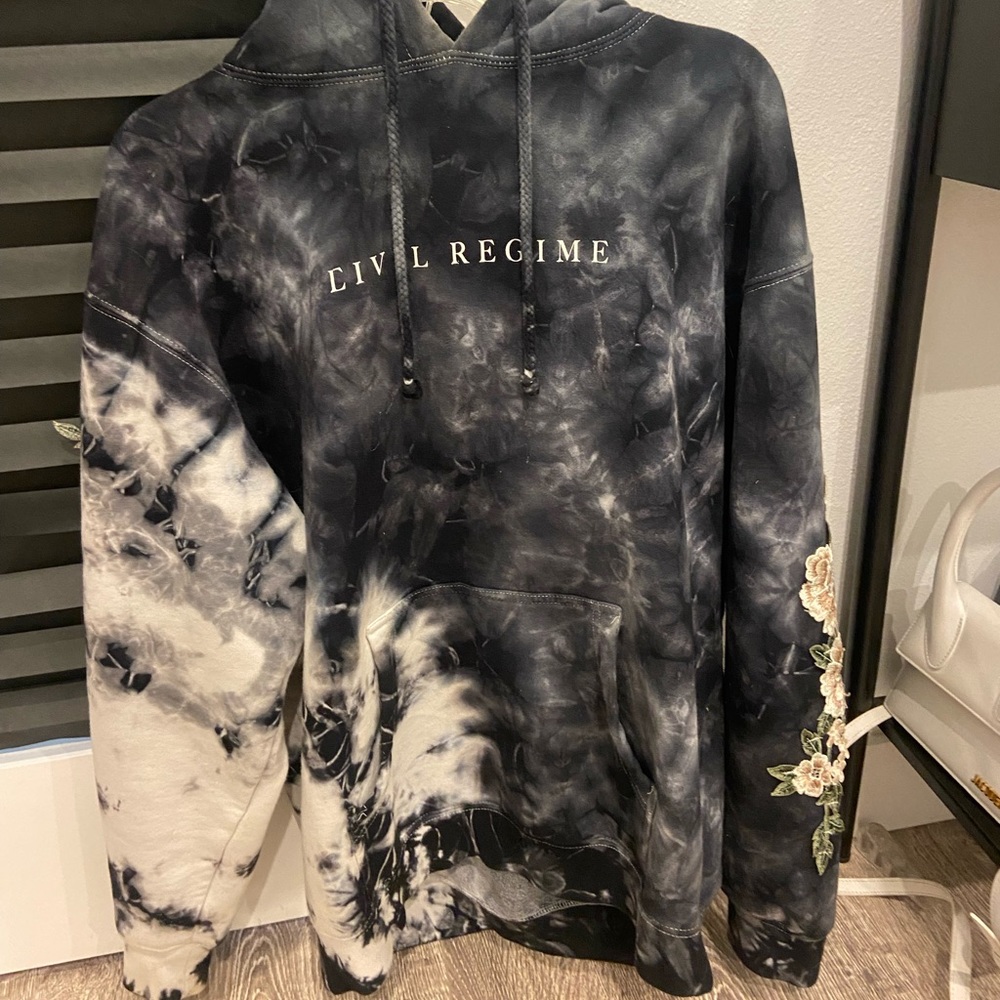 Civil Regime Hoodie - Tie Dye